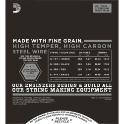 D'Addario ETB92, 050 - 105
